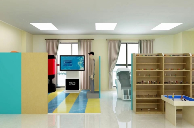 心理宣泄室设备—智能多维运动调节训练系统