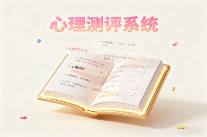 心理测评系统：让你快速了解自己的神奇工具